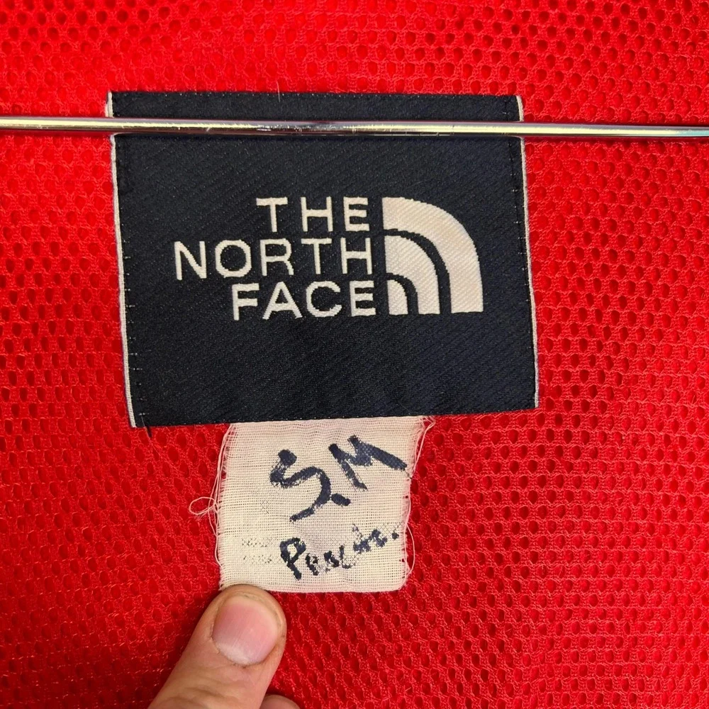 The North Face Fleece Jacket Mens M Red Black Gore Windstopper Gorpcore Hiking